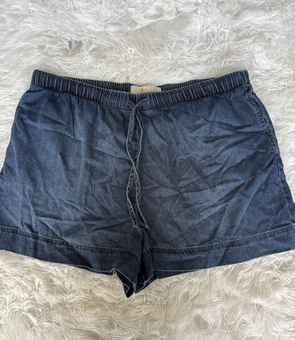 Cloth & Stone (C & S) XL Soft Waist “jean” Cotton/modal Shorts. Comf. Exc. Cond